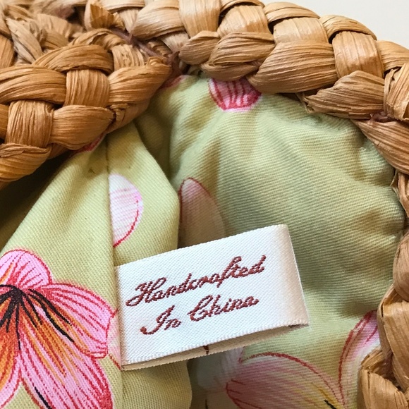 TOMMY BAHAMA LARGE STRAW BAG - Picture 13 of 16